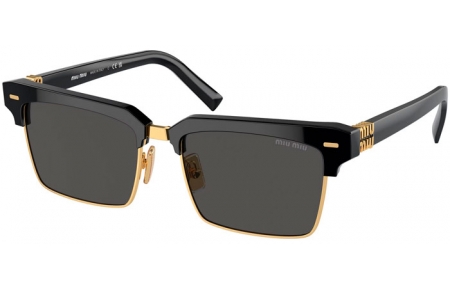 Lunettes de soleil - Miu Miu - SMU 10ZS - 1AB5S0  BLACK // DARK GREY