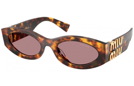 Gafas de Sol - Miu Miu - SMU 11WS - 14L20I  HAVANA HONEY // BROWN LIGHT PURPLE