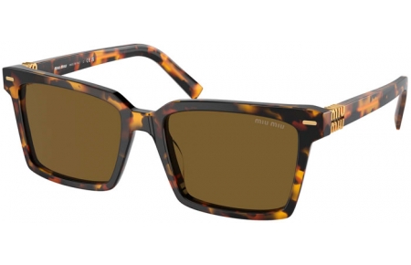 Sunglasses - Miu Miu - SMU 13ZS - VAU01T  HAVANA HONEY // DARK BROWN