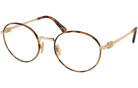Lunettes de vue - Miu Miu - VMU 52XV - 15U1O1 HAVANA PALE GOLD