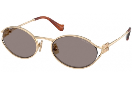 Gafas de Sol - Miu Miu - SMU 52YS - ZVN80Q  PALE GOLD // DARK GREY