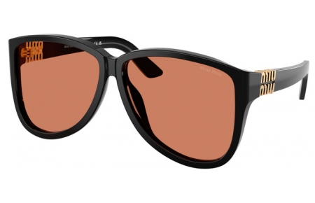 Gafas de Sol - Miu Miu - SMU A08S - 16K90Q  BLACK // BROWN