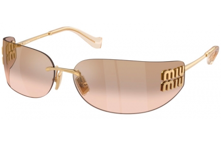 Gafas de Sol - Miu Miu - SMU A51S - 5AK20P  GOLD // BRONZE MIRROR GRADIENT