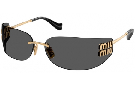 Gafas de Sol - Miu Miu - SMU A51S - 5AK5S0  GOLD // DARK GREY