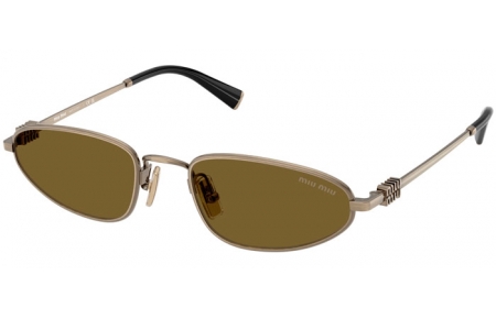Gafas de Sol - Miu Miu - SMU A52S - 26C09Z  OLD GOLD // DARK BROWN