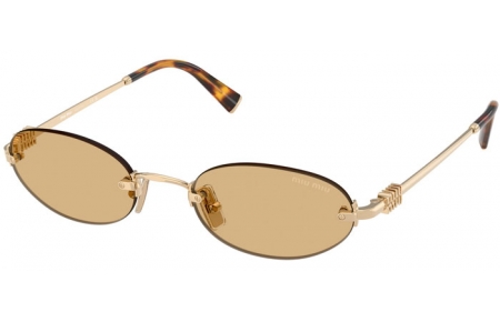 Gafas de Sol - Miu Miu - SMU A54S - ZVN10R  PALE GOLD // YELLOW