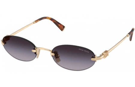 Gafas de Sol - Miu Miu - SMU A54S - ZVN5D1  PALE GOLD // GREY GRADIENT