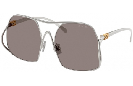 Gafas de Sol - Miu Miu - SMU A55S - 1BC80Q  SILVER // DARK GREY