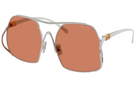 Gafas de Sol - Miu Miu - SMU A55S - 1BC90Q  SILVER // BROWN