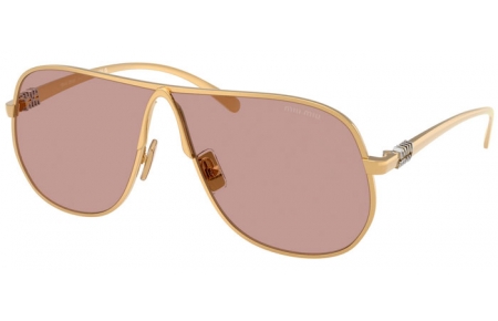 Gafas de Sol - Miu Miu - SMU A56S - 5AK20I  GOLD // BROWN LIGHT PURPLE