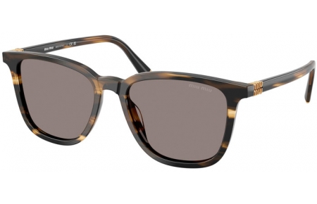 Gafas de Sol - Miu Miu - SMU B03S - 25E80Q  STRIPED LODEN // GREY