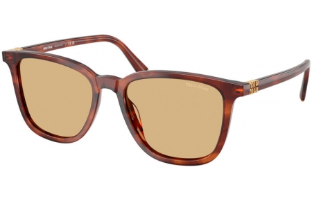 Gafas de Sol - Miu Miu - SMU B03S - 26E10R  STRIPED TOBACCO // YELLOW