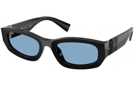Gafas de Sol - Miu Miu - SMU B04S - 16K30U  BLACK // LIGHT BLUE