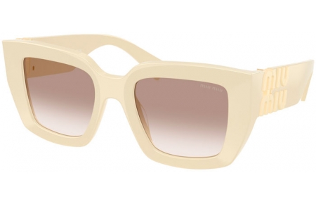 Gafas de Sol - Miu Miu - SMU B05S - 21D90L  IVORY // BROWN GRADIENT TRANSPARENT