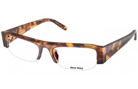 Gafas de Sol - Miu Miu - SMU B07S - 14L08N  HAVANA HONEY // CLEAR BLUE VIOLET LIGHT FILTER