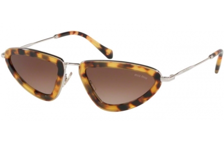 Gafas de Sol - Miu Miu - SMU 60US CORE COLLECTION - 7S06S1 LIGHT HAVANA // BROWN GRADIENT