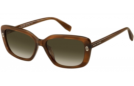 Gafas de Sol - Marc Jacobs - MJ 1147/G/S - EX4 (9K) BROWN HORN // GREEN GRADIENT
