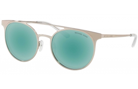 Gafas de Sol - Michael Kors - MK1030 GRAYTON - 113725 SHINY SILVER TONE // TEAL MIRROR