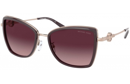 Gafas de Sol - Michael Kors - MK1067B CORSICA - 11088H ROSE GOLD // BURGUNDY GRADIENT