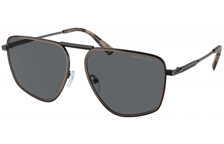 Gafas de Sol - Michael Kors - MK1153 SILVERTON - 100587  SHINY BLACK // DARK GREY