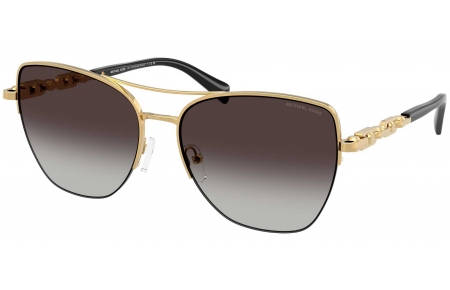 Gafas de Sol - Michael Kors - MK1163 DORADO BEACH - 18968G  SHINY GOLD // DARK GREY GRADIENT
