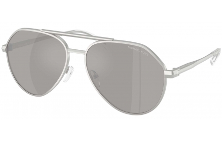 Gafas de Sol - Michael Kors - MK1168 BRENTWOOD - 19036G  MATTE SILVER // SILVER MIRROR