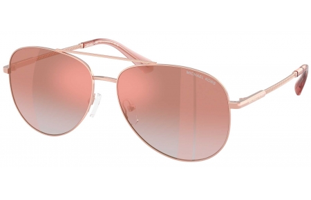 Gafas de Sol - Michael Kors - MK1172 PERLEDO - 11086F  ROSE GOLD // PINK GRADIENT MIRROR PINK