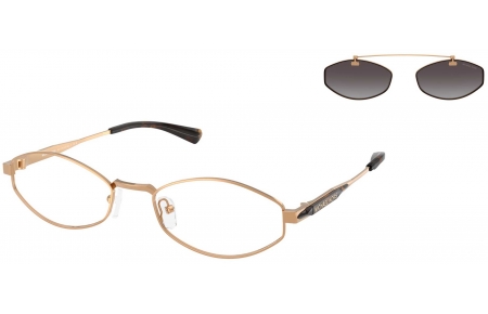 Monturas - Michael Kors - MK1175 PALO ALTO - 19053C  GOLD BEIGE // CLEAR + CLIP ON GREY GRADIENT