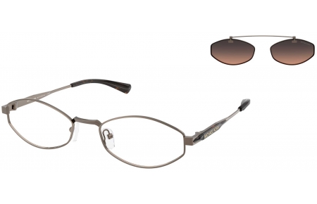 Monturas - Michael Kors - MK1175 PALO ALTO - 19070L  MATTE HUSK // CLEAR + CLIP ON BROWN GRADIENT