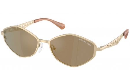 Gafas de Sol - Michael Kors - MK1181 GOLD COAST - 10144T  LIGHT GOLD // GREY MIRROR GOLD