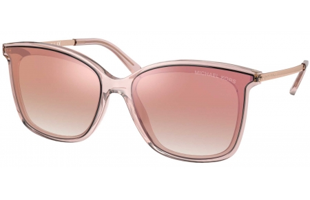 Gafas de Sol - Michael Kors - MK2079U ZERMATT - 31756F TRANSPARENT PINK // ROSE GRADIENT GOLD MIRROR