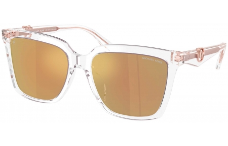 Gafas de Sol - Michael Kors - MK2256U MENAGGIO - 3015N0  CRYSTAL // ROSE MIRROR GOLD POLARIZED
