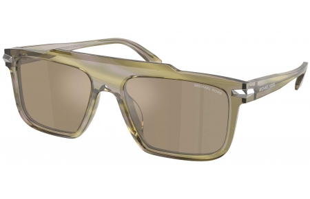 Gafas de Sol - Michael Kors - MK2278U BOSTON - 40407I  OLIVE GREEN HORN // BROWN MIRROR SILVER