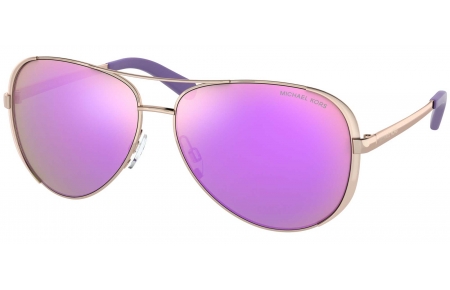 Gafas de Sol - Michael Kors - MK5004 CHELSEA - 10034V ROSE GOLD // PURPLE MIRROR