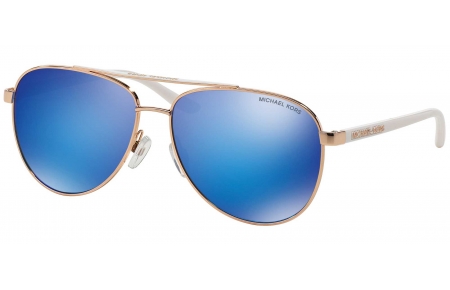 Gafas de Sol - Michael Kors - MK5007 HVAR - 104525 ROSE GOLD WHITE // BLUE MIRROR