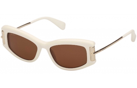 Gafas de Sol - MaxMara - MM0189 - 25E  SHINY IVORY // BROWN