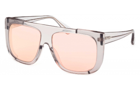 Gafas de Sol - MaxMara - MM0073 EILEEN - 03L  TRANSPARENT GREY // LIGHT ROVIEX MIRROR