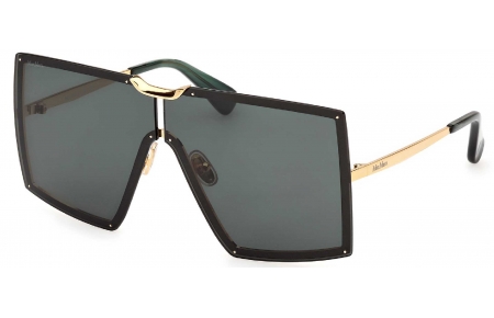 Gafas de Sol - MaxMara - MM0117 - 30N  SHINY GOLD // GREEN