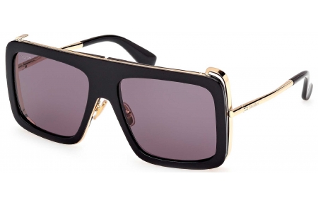 Gafas de Sol - MaxMara - MM0119 JEAN - 01A  SHINY BLACK // DARK GREY