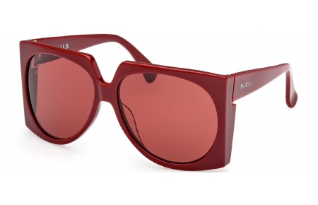 Gafas de Sol - MaxMara - MM0133 ANNE - 69S  SHINY BORDEAUX // BORDEAUX