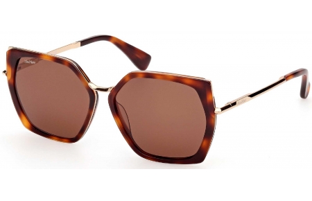 Gafas de Sol - MaxMara - MM0136 MILLER-5 - 52E  DARK HAVANA // BROWN