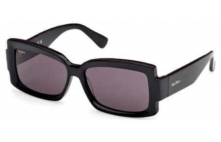Gafas de Sol - MaxMara - MM0140 LEE-3 - 01A  SHINY BLACK // GREY