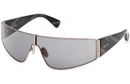 Gafas de Sol - MaxMara - MM0164 SPACE - 14A  SHINY LIGHT RUTHENIUM // GREY