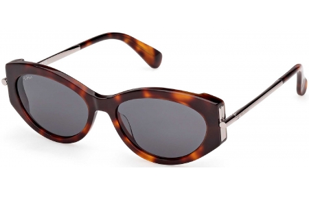 Gafas de Sol - MaxMara - MM0167 ROQUEBRUNE 1 - 52A  DARK HAVANA // GREY
