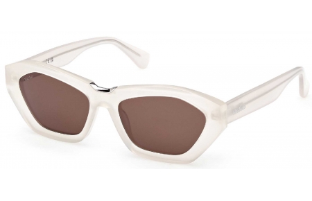 Gafas de Sol - MaxMara - MM0169 KATE - 25E  SHINY IVORY // BROWN