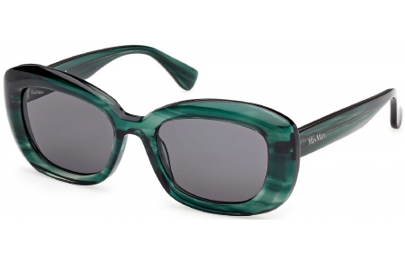 Gafas de Sol - MaxMara - MM0170 ELIZABETH 1 - 98A  STRIPED GREEN // GREY