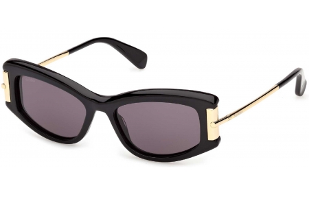 Gafas de Sol - MaxMara - MM0189 - 01A  SHINY BLACK // SMOKE