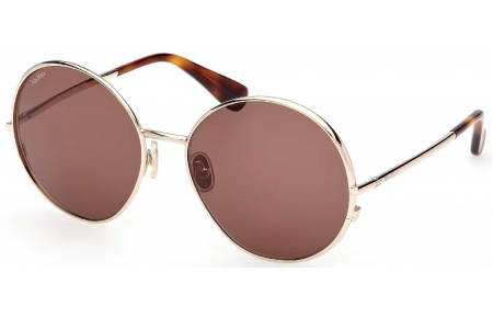 Gafas de Sol - MaxMara - MM0191 - 32E  SHINY PALE GOLD // BROWN