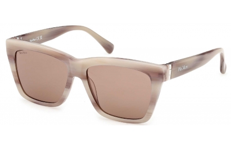 Gafas de Sol - MaxMara - MM0193 - 20E  STRIPED BROWN // BROWN