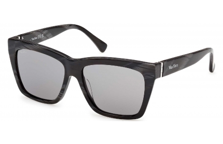 Gafas de Sol - MaxMara - MM0193 - 63A  BLACK HORN // LIGHT GREY